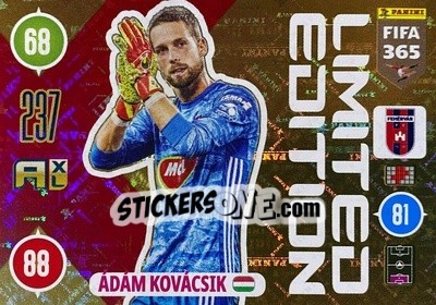 Sticker Adam Kovacsik - FIFA 365: 2020-2021. Adrenalyn XL - Panini