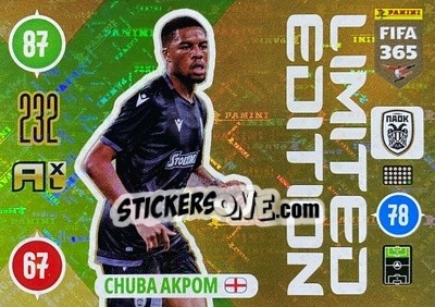 Figurina Chuba Akpom - FIFA 365: 2020-2021. Adrenalyn XL - Panini