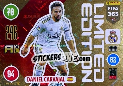 Sticker Daniel Carvajal - FIFA 365: 2020-2021. Adrenalyn XL - Panini