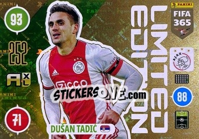 Sticker Dušan Tadic - FIFA 365: 2020-2021. Adrenalyn XL - Panini