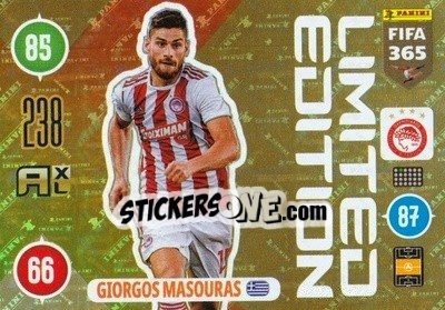 Sticker Giorgos Masouras - FIFA 365: 2020-2021. Adrenalyn XL - Panini
