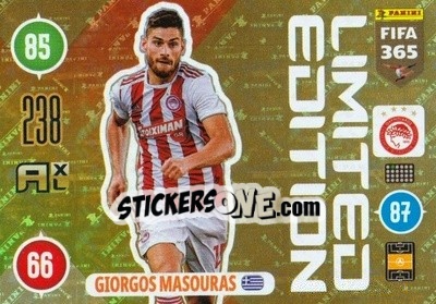 Sticker Giorgos Masouras - FIFA 365: 2020-2021. Adrenalyn XL n. LE-GM - Panini