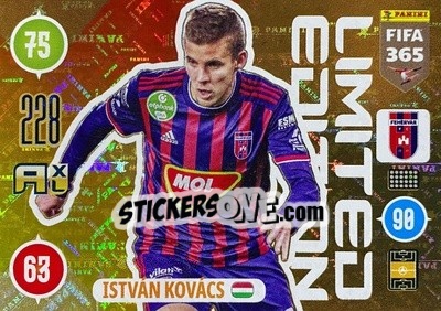 Sticker Istvan Kovacs - FIFA 365: 2020-2021. Adrenalyn XL n. LE-IK - Panini