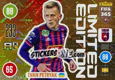 Cromo Ivan Petryak - FIFA 365: 2020-2021. Adrenalyn XL - Panini