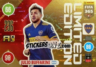 Sticker Julio Buffarini - FIFA 365: 2020-2021. Adrenalyn XL - Panini