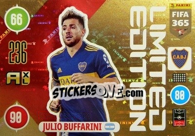 Sticker Julio Buffarini - FIFA 365: 2020-2021. Adrenalyn XL n. LE-JB - Panini