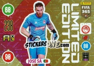 Sticker José Sá - FIFA 365: 2020-2021. Adrenalyn XL - Panini