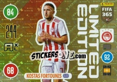 Cromo Kostas Fortounis - FIFA 365: 2020-2021. Adrenalyn XL n. LE-KF - Panini