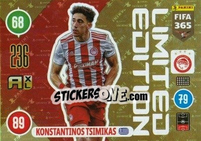 Sticker Konstantinos Tsimikas - FIFA 365: 2020-2021. Adrenalyn XL n. LE-KT - Panini