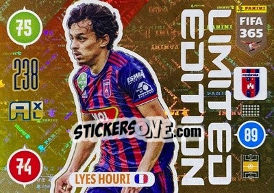 Sticker Lyes Houri - FIFA 365: 2020-2021. Adrenalyn XL n. LE-LH - Panini