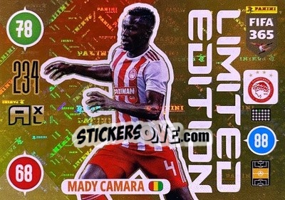 Sticker Mady Camara - FIFA 365: 2020-2021. Adrenalyn XL - Panini