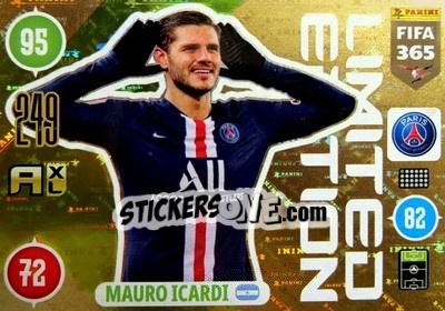 Sticker Mauro Icardi - FIFA 365: 2020-2021. Adrenalyn XL - Panini