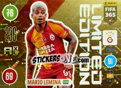 Sticker Mario Lemina - FIFA 365: 2020-2021. Adrenalyn XL - Panini