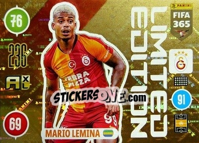 Sticker Mario Lemina - FIFA 365: 2020-2021. Adrenalyn XL n. LE-ML - Panini