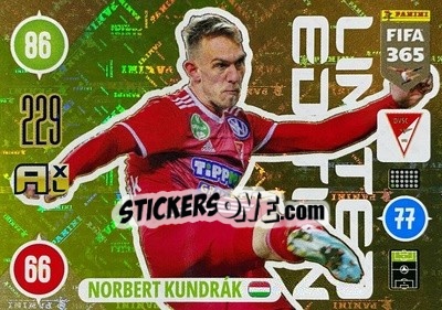 Cromo Norbert Kundrak - FIFA 365: 2020-2021. Adrenalyn XL - Panini