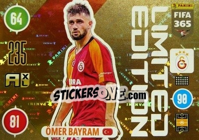 Cromo Ömer Bayram - FIFA 365: 2020-2021. Adrenalyn XL - Panini