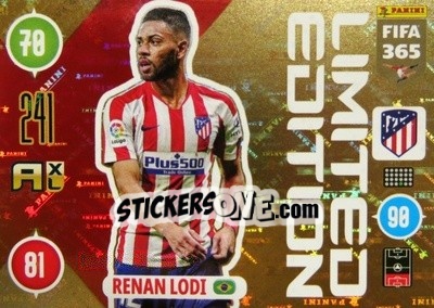 Sticker Renan Lodi - FIFA 365: 2020-2021. Adrenalyn XL - Panini