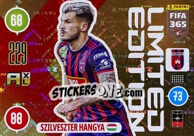Sticker Szilveszter Hangya - FIFA 365: 2020-2021. Adrenalyn XL n. LE-SH - Panini