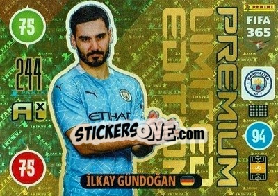 Sticker Ilkay Gündogan - FIFA 365: 2020-2021. Adrenalyn XL - Panini