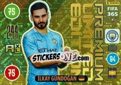 Sticker Ilkay Gündogan - FIFA 365: 2020-2021. Adrenalyn XL n. LEP-IG - Panini