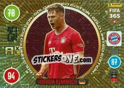Sticker Joshua Kimmich - FIFA 365: 2020-2021. Adrenalyn XL - Panini