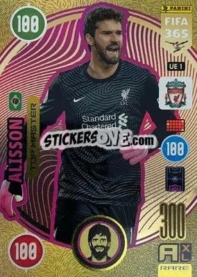 Sticker Alisson - FIFA 365: 2020-2021. Adrenalyn XL n. UE1 - Panini