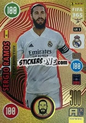 Sticker Sergio Ramos - FIFA 365: 2020-2021. Adrenalyn XL n. UE2 - Panini