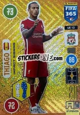 Sticker Thiago Alcantara - FIFA 365: 2020-2021. Adrenalyn XL n. UE12 - Panini