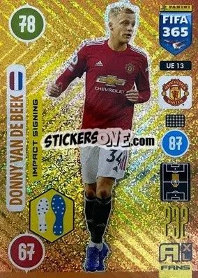 Sticker Donny Van De Beek - FIFA 365: 2020-2021. Adrenalyn XL - Panini