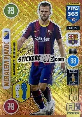Sticker Miralem Pjanić - FIFA 365: 2020-2021. Adrenalyn XL n. UE15 - Panini