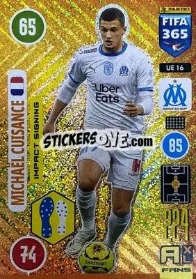Sticker Michaël Cuisance - FIFA 365: 2020-2021. Adrenalyn XL n. UE16 - Panini