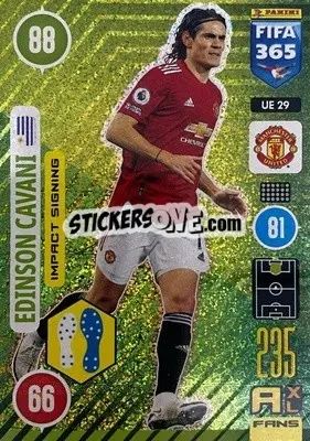 Sticker Edinson Cavani - FIFA 365: 2020-2021. Adrenalyn XL n. UE29 - Panini