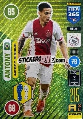 Sticker Antony - FIFA 365: 2020-2021. Adrenalyn XL n. UE36 - Panini