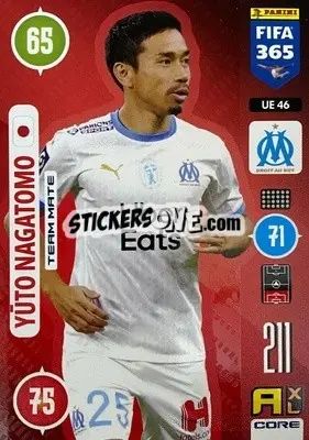 Sticker Yuto Nagatomo - FIFA 365: 2020-2021. Adrenalyn XL - Panini