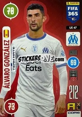 Sticker Álvaro González - FIFA 365: 2020-2021. Adrenalyn XL n. UE47 - Panini
