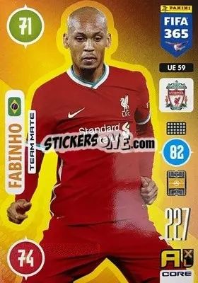 Sticker Fabinho - FIFA 365: 2020-2021. Adrenalyn XL n. UE59 - Panini