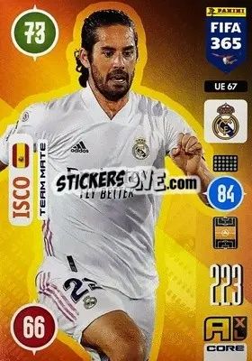 Sticker Isco - FIFA 365: 2020-2021. Adrenalyn XL n. UE67 - Panini
