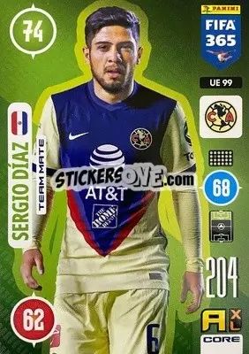Sticker Sergio Díaz - FIFA 365: 2020-2021. Adrenalyn XL - Panini