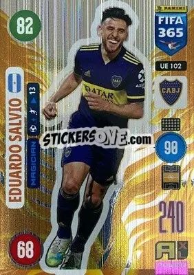 Sticker Eduardo Salvio - FIFA 365: 2020-2021. Adrenalyn XL n. UE102 - Panini