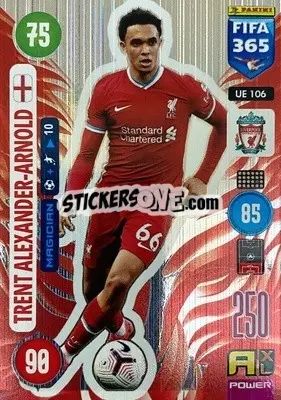 Sticker Trent Alexander-Arnold - FIFA 365: 2020-2021. Adrenalyn XL n. UE106 - Panini