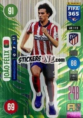 Sticker João Félix - FIFA 365: 2020-2021. Adrenalyn XL n. UE112 - Panini