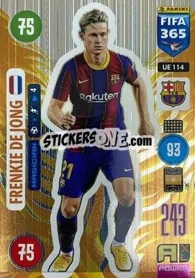 Cromo Frenkie De Jong - FIFA 365: 2020-2021. Adrenalyn XL - Panini