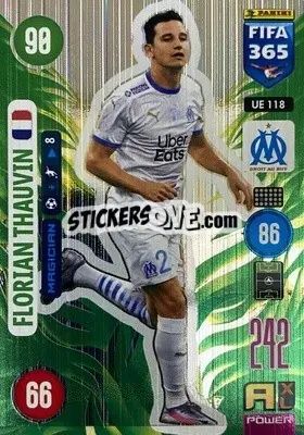Sticker Florian Thauvin - FIFA 365: 2020-2021. Adrenalyn XL n. UE118 - Panini