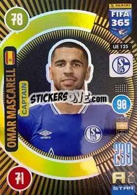 Sticker Omar Mascarell - FIFA 365: 2020-2021. Adrenalyn XL n. UE125 - Panini