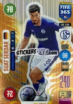 Sticker Suat Serdar - FIFA 365: 2020-2021. Adrenalyn XL n. UE126 - Panini