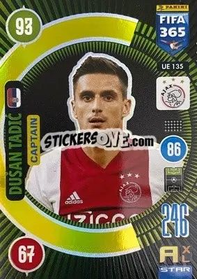 Sticker Dušan Tadić - FIFA 365: 2020-2021. Adrenalyn XL n. UE135 - Panini
