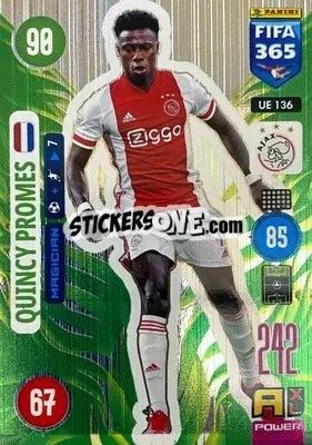 Sticker Quincy Promes - FIFA 365: 2020-2021. Adrenalyn XL n. UE136 - Panini