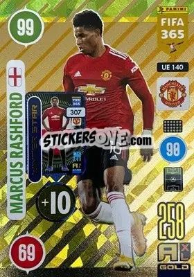Sticker Marcus Rashford - FIFA 365: 2020-2021. Adrenalyn XL n. UE140 - Panini