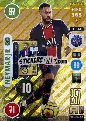 Sticker Neymar Jr - FIFA 365: 2020-2021. Adrenalyn XL n. UE144 - Panini