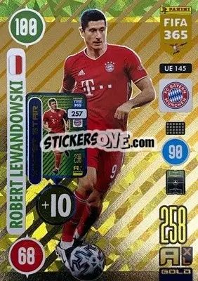 Sticker Robert Lewandowski - FIFA 365: 2020-2021. Adrenalyn XL n. UE145 - Panini